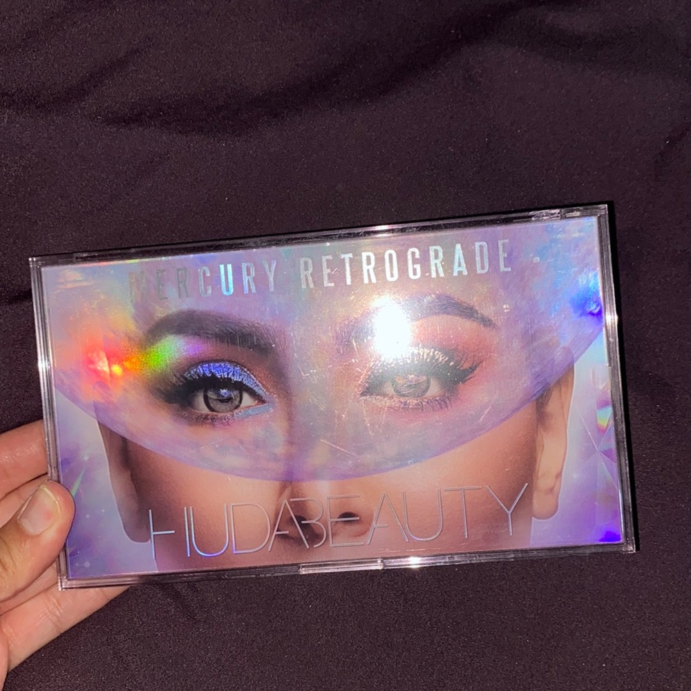 Barely Used Huda Beauty Mercury Retrograde Eyeshadow Palette